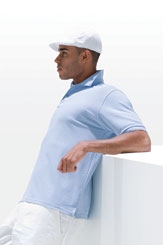 click here to view products in the Ripple Collar & Cuff Polo Shirt category